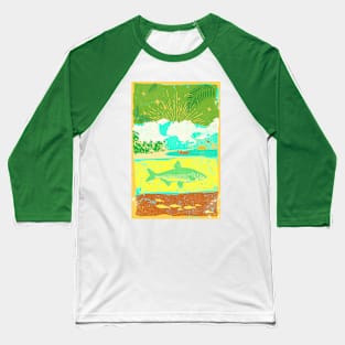 OCEAN FISHING Baseball T-Shirt